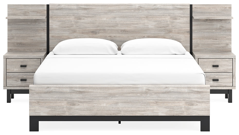 Vessalli Queen Panel Bed with Extensions Huntsville Furniture Outlet