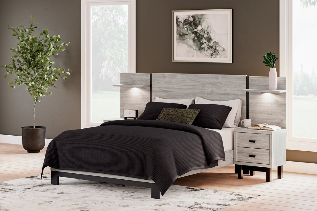 Vessalli Queen Panel Bed with Extensions Huntsville Furniture Outlet