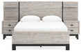 Vessalli Queen Panel Bed with Extensions Huntsville Furniture Outlet