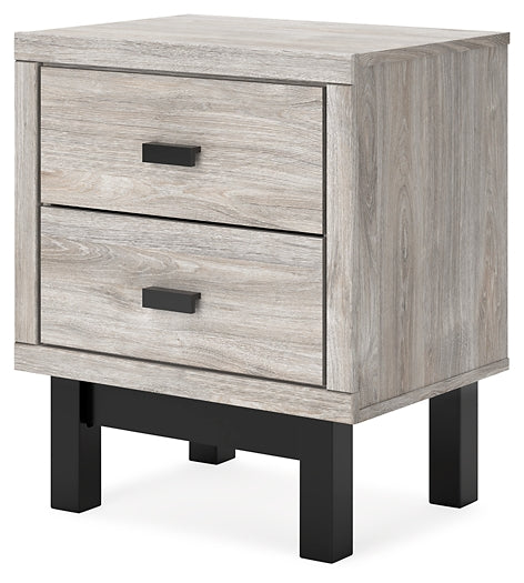 Vessalli Two Drawer Night Stand Huntsville Furniture Outlet