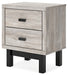 Vessalli Two Drawer Night Stand Huntsville Furniture Outlet