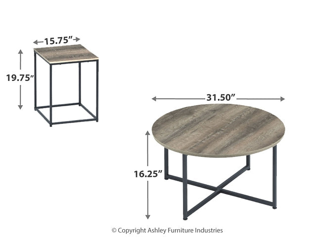 Wadeworth Occasional Table Set (3/CN) Huntsville Furniture Outlet