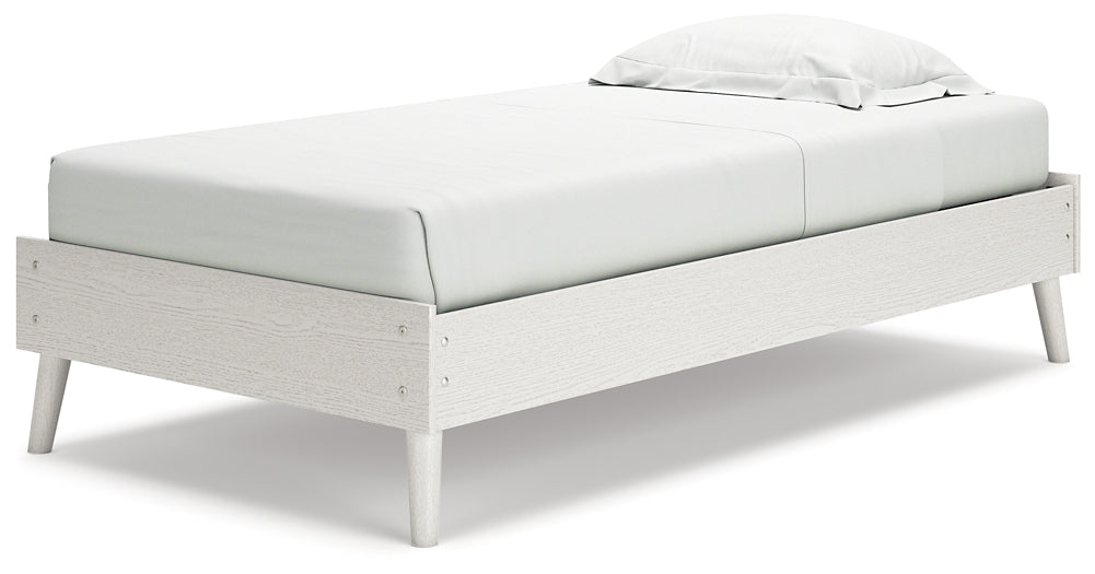 Aprilyn Twin Platform Bed with Dresser and 2 Nightstands