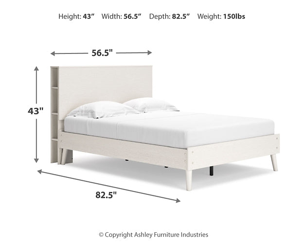 Aprilyn Full Bookcase Bed with Dresser