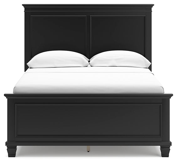 Lanolee Queen Panel Bed