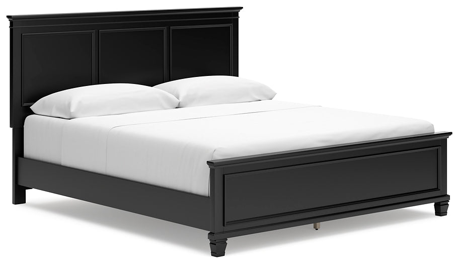 Lanolee Queen Panel Bed