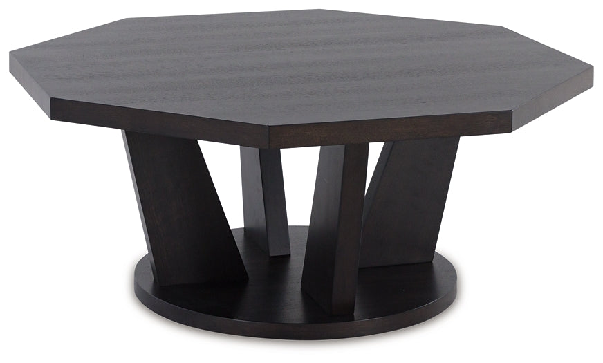 Chasinfield Coffee Table with 2 End Tables