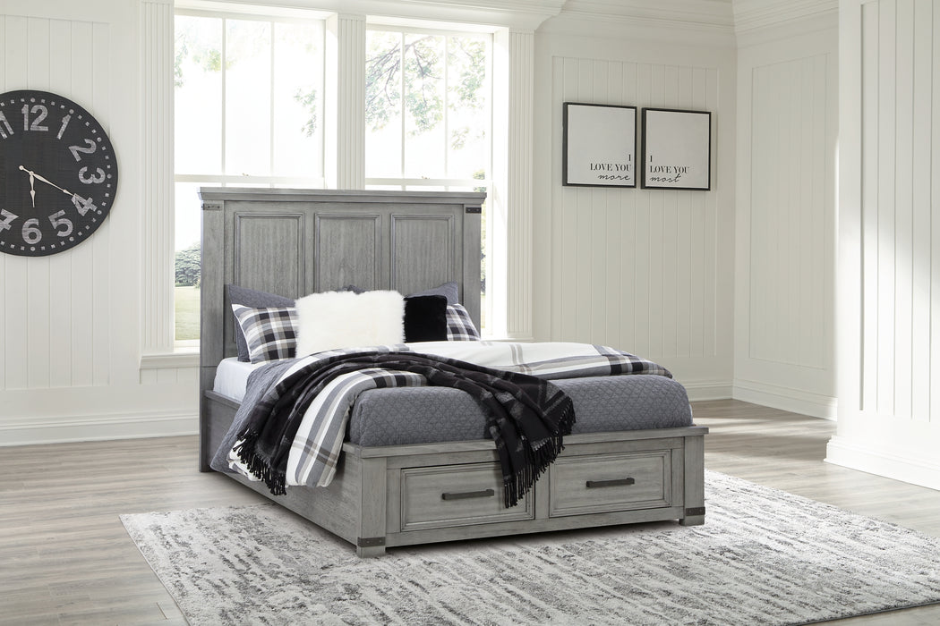 Russelyn Queen Storage Bed with Dresser