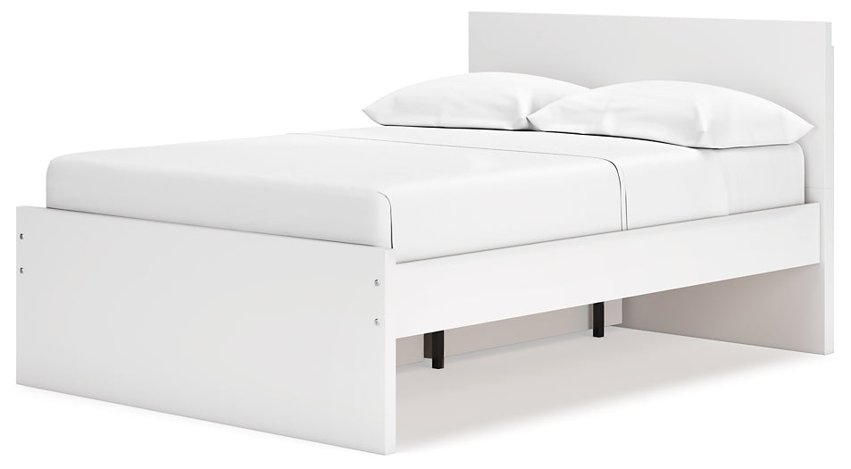 Onita Queen Panel Platform Bed with 1 Side Storage